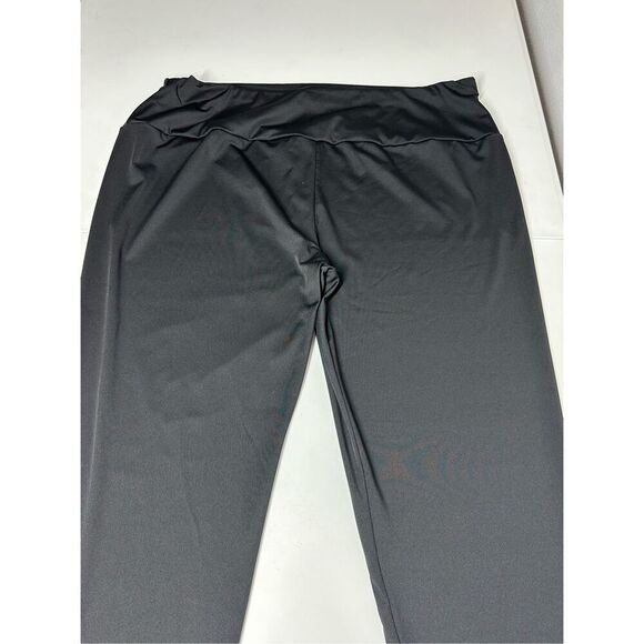 SHEIN Curve Women's Straight Leg Travelers Pants Black  Size 5X - Picture 2 of 12